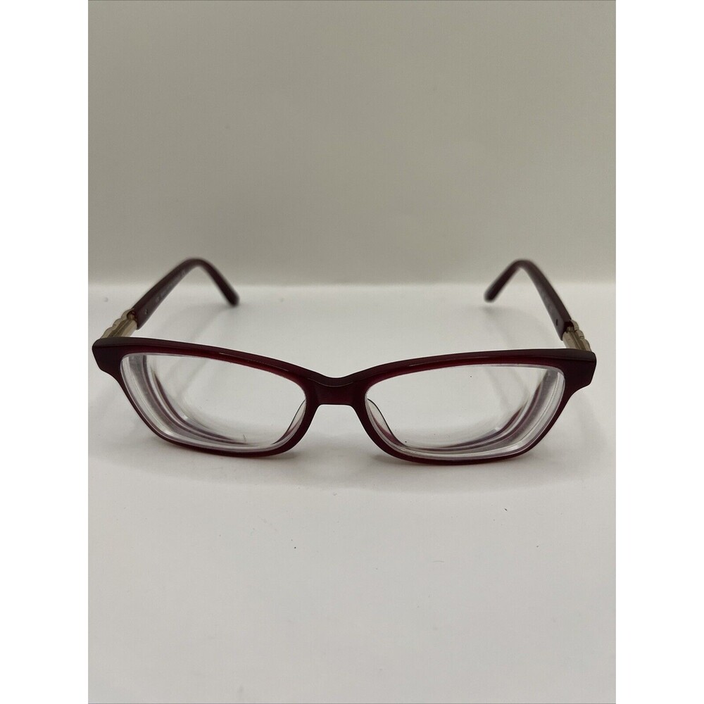 Saks Fifth Ave Glasses Saks 286, Color 0EGT Plum 53-15-130 Frame Only